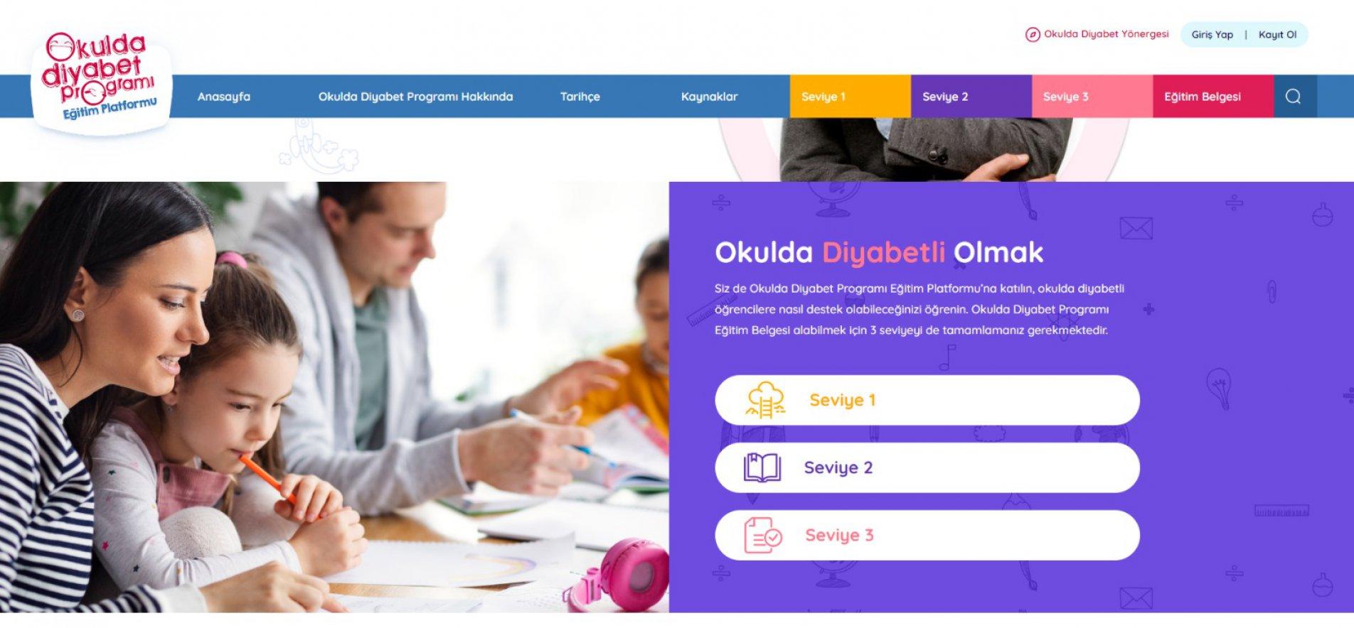 OKULDA DİYABET PROGRAMI EĞİTİM PLATFORMU AÇILDI