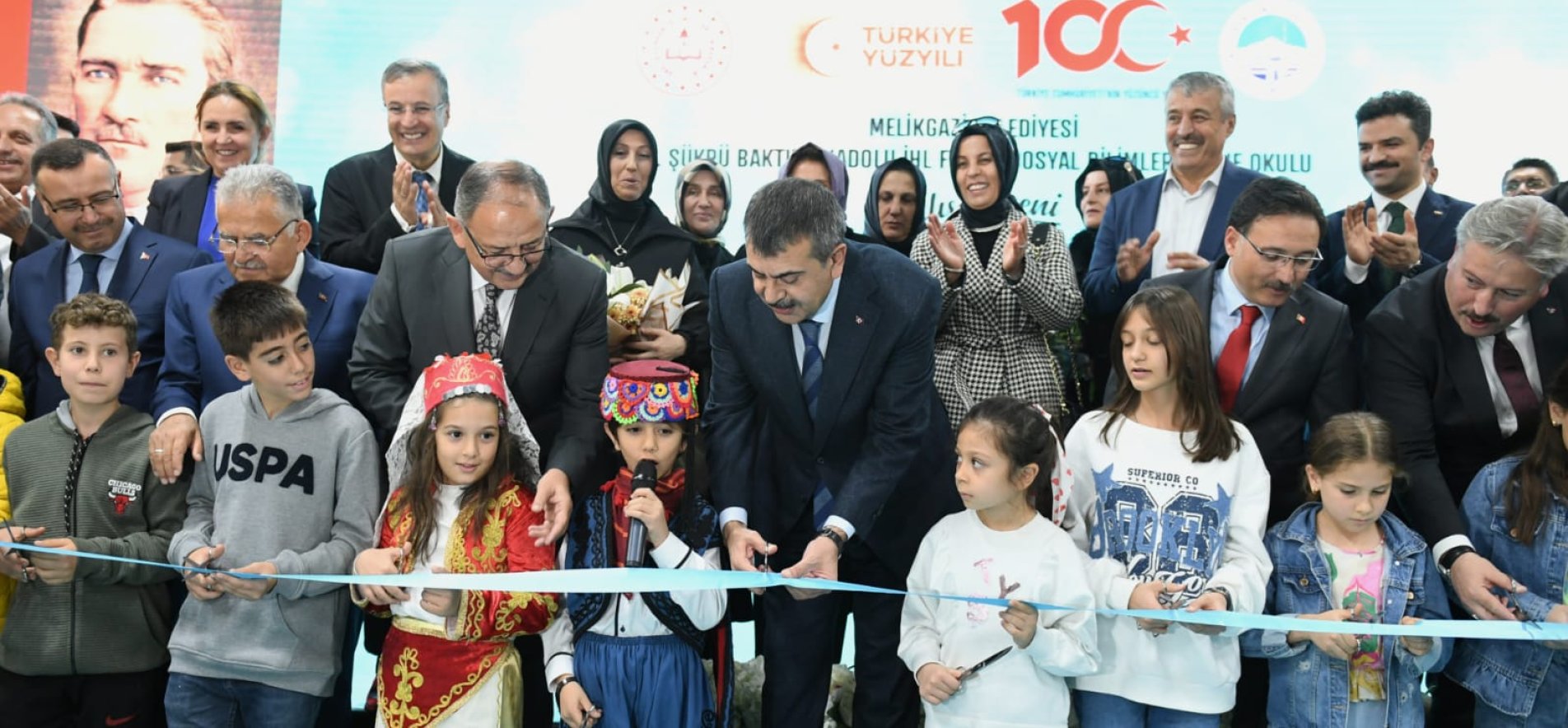 BAKAN TEKİN, KAYSERİ'DE H. ŞÜKRÜ BAKTIR ANADOLU İHL FEN VE SOSYAL BİLİMLER PROJE OKULUNUN AÇILIŞINI GERÇEKLEŞTİRDİ